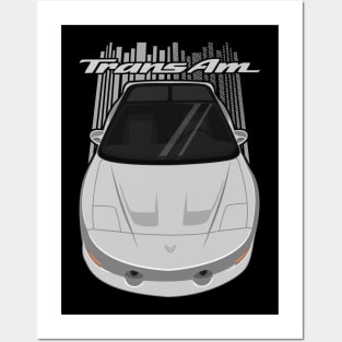 Firebird Trans Am 93-97 - Silver Posters and Art